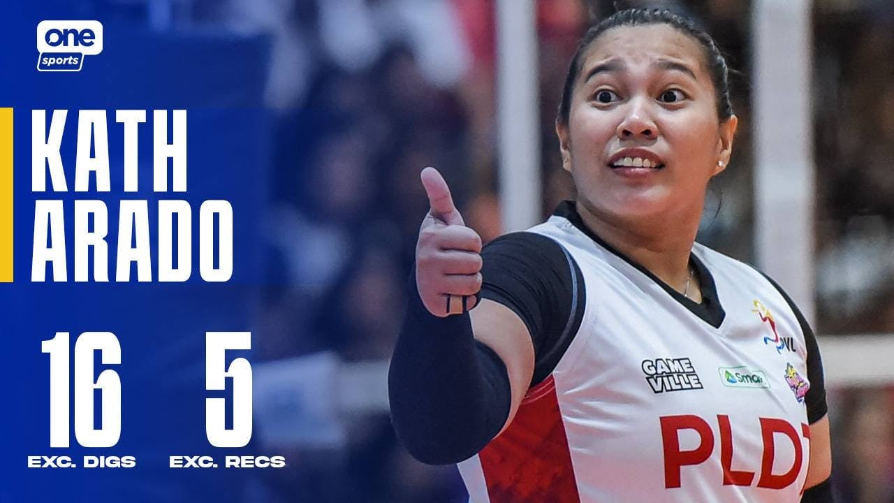 Kath Arado covers Passi with 16 excellent digs for PLDT vs ZUS Coffee | PVL Highlights